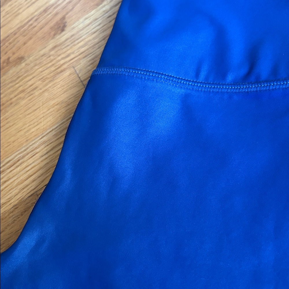 ZYIA size 6-8 women’s Active High-Waist Leggings - Royal Blue - Picture 2 of 6
